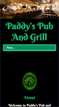 Mobile Screenshot of paddyspubandgrill.com